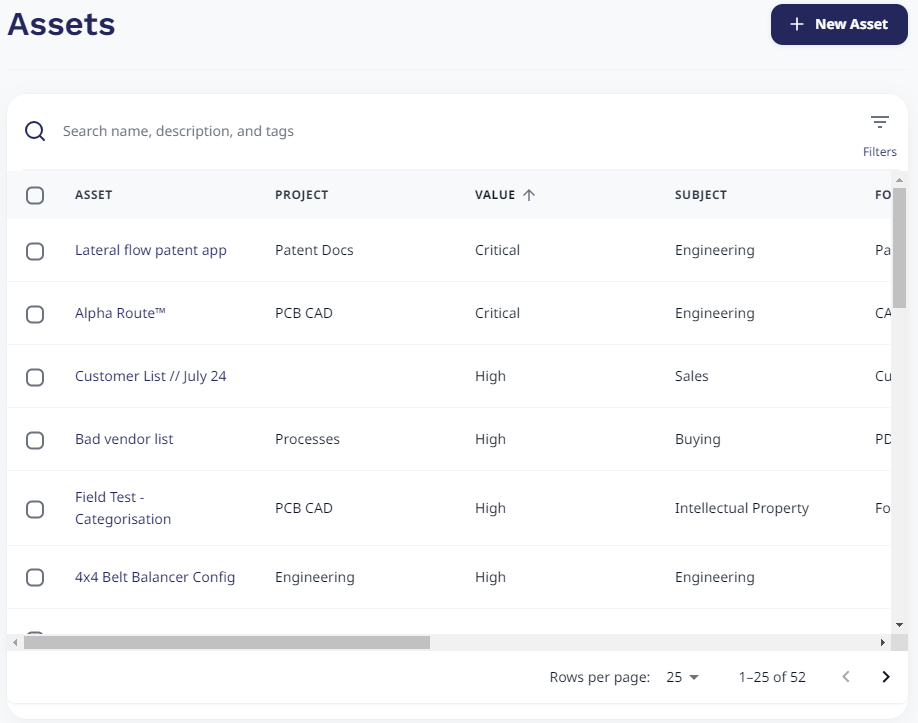 Activity Log